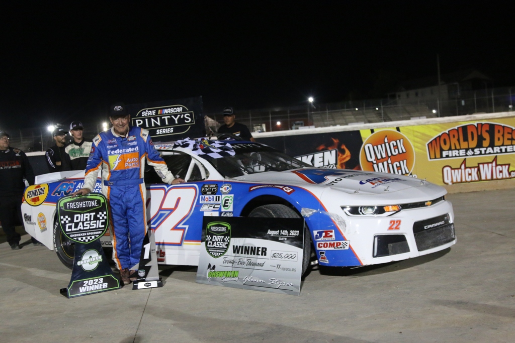 Ken Schrader Takes First NASCAR Pinty’s Series Victory in Freshstone ...